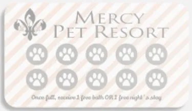Resort Punch Card